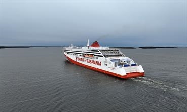 Team Electric elevates Spirit of Tasmania V 