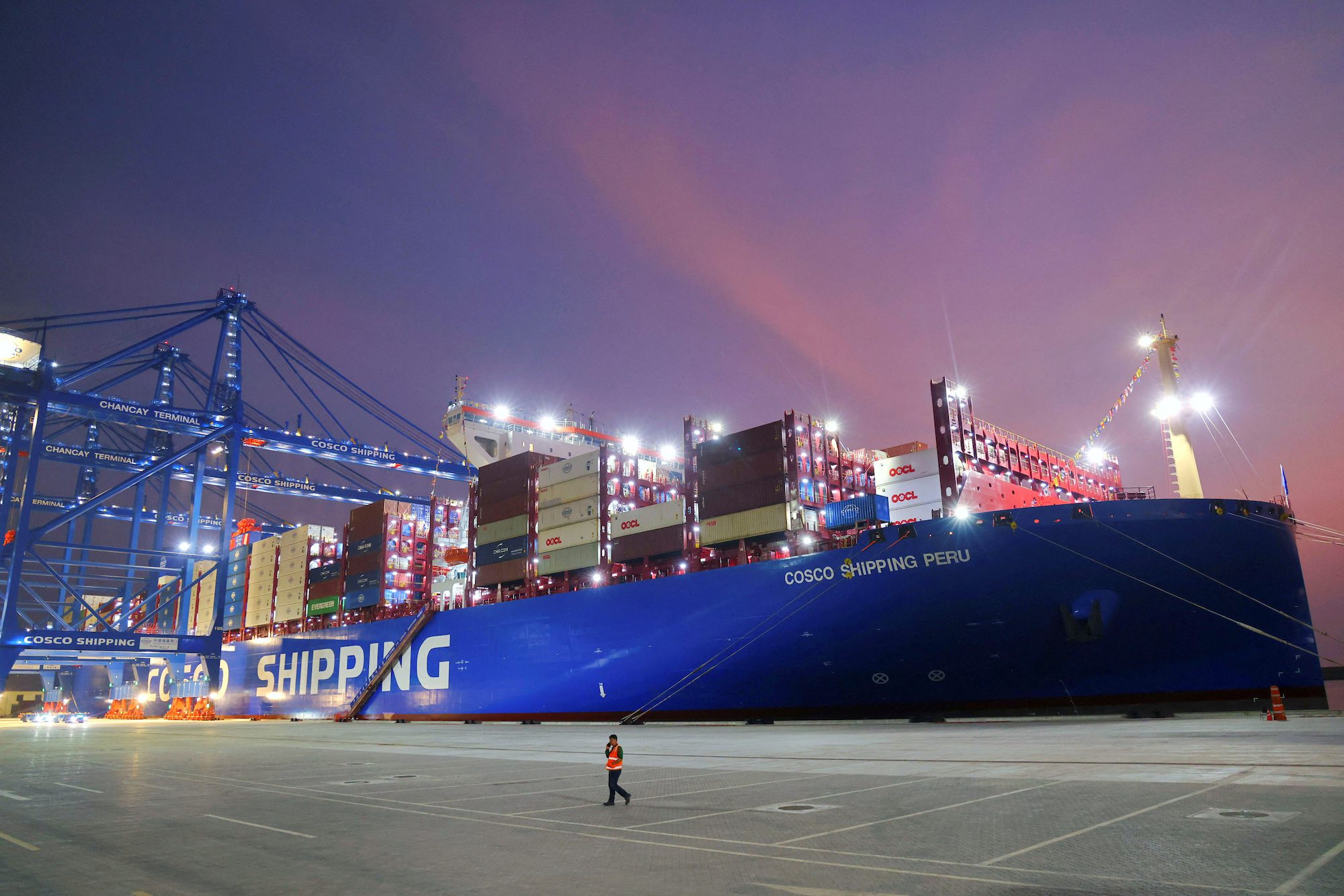 Shipping Giants Race to Speed Up China-Peru Trade With New Route