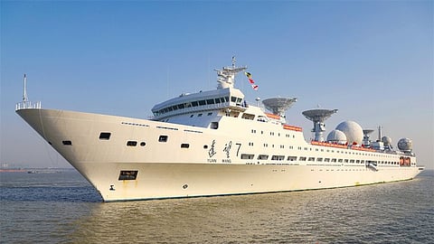 Chinese Research Ships, US Military Active in North Pacific, Monitor Shows