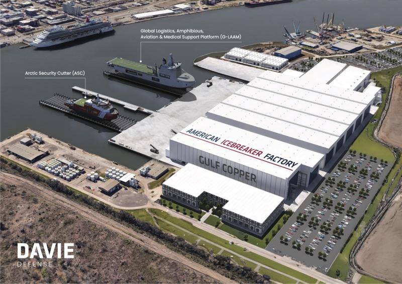 Davie Defense Closes Gulf Copper Acquisition,  Joining U.S. Arctic Shipbuilding Ranks