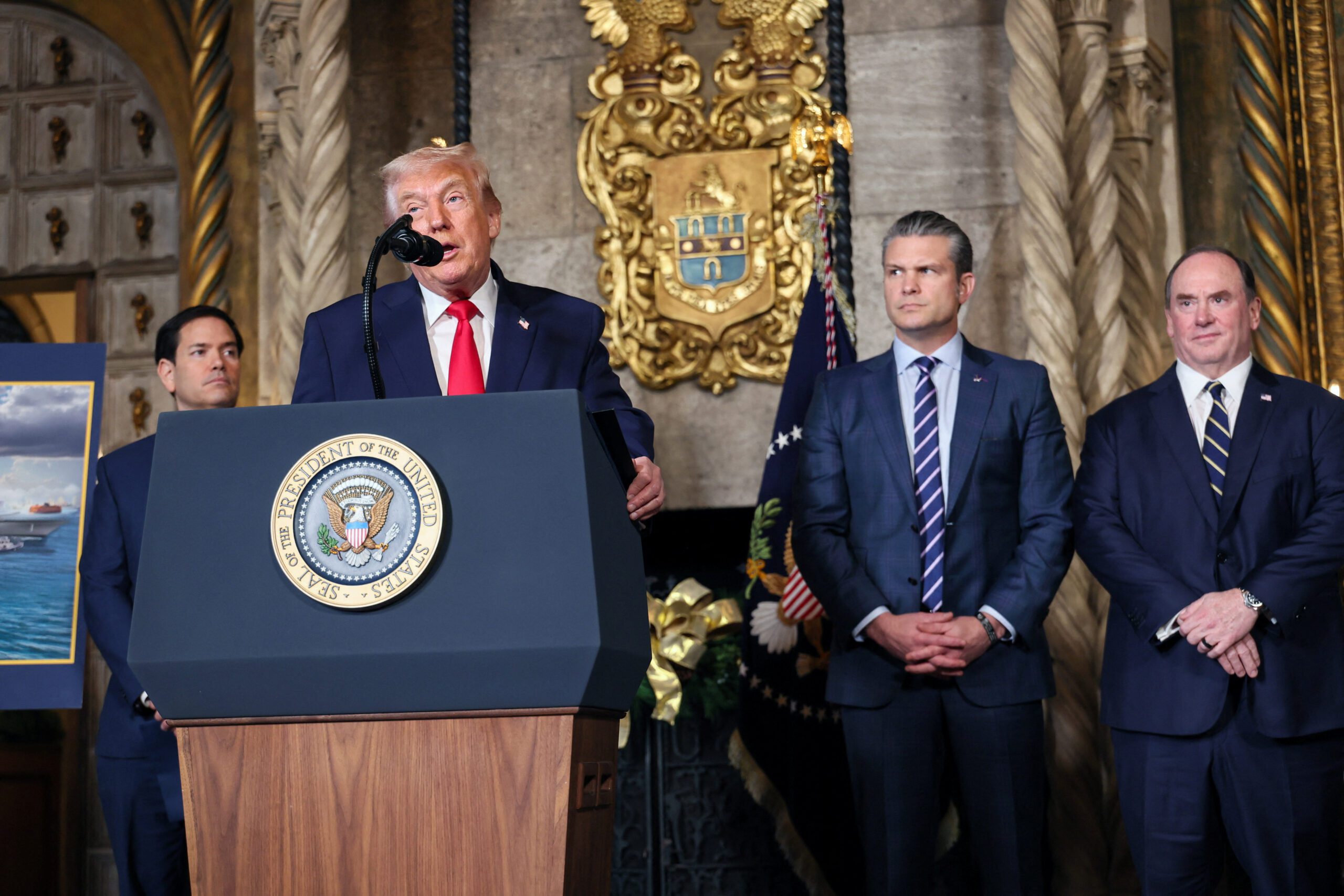 President Trump Unveils ‘Trump-Class’ Battleships