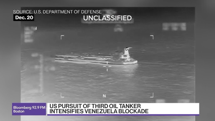 U.S. Pursuit of Third Oil Tanker Deepens Venezuela Blockade