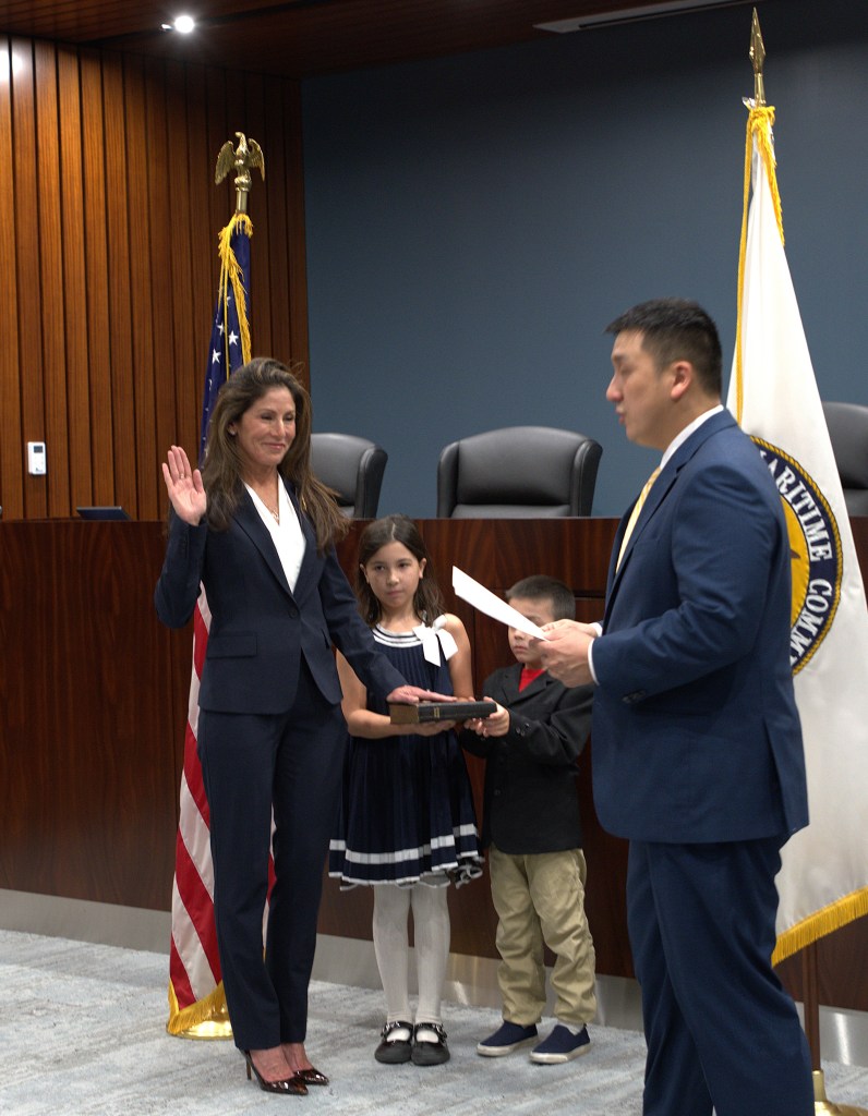 DiBella Sworn In As Federal Maritime Commissioner
