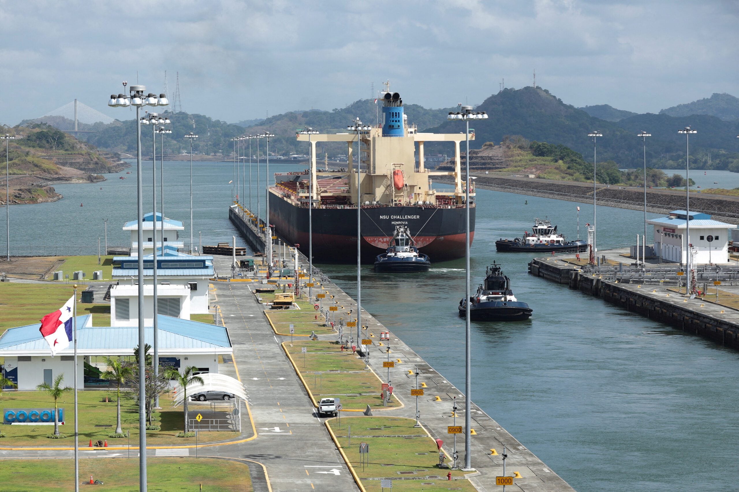 Panama Canal Opens Floodgates as Gatun Lake Reservoir Hits Maximum Capacity