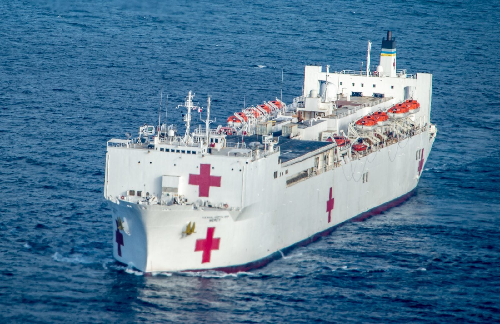 Trump’s Greenland Hospital Ship Now Sailing Up West Coast After Panama Canal Transit