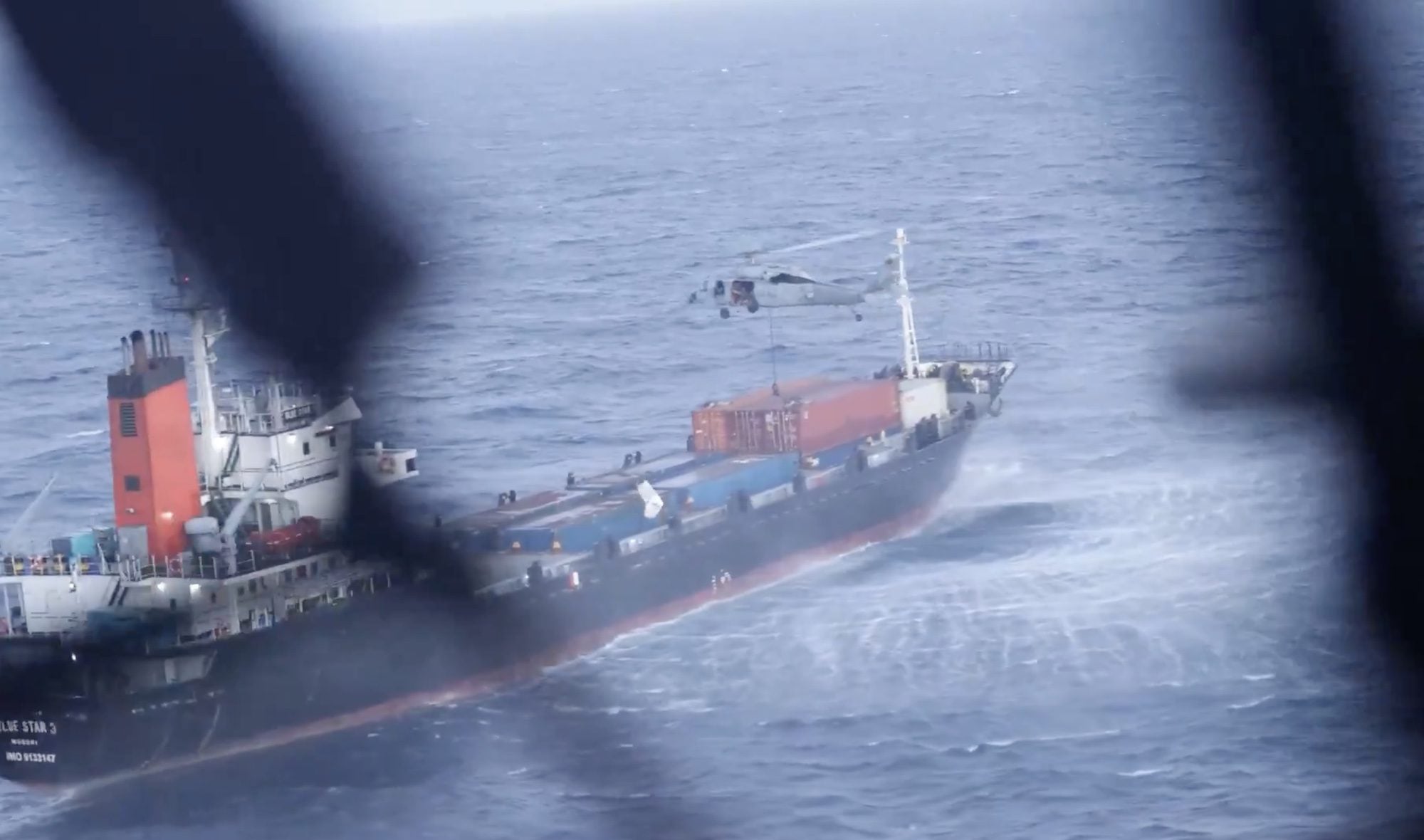 U.S. Forces Search and Release Containership Suspected of Violating Blockade on Iran