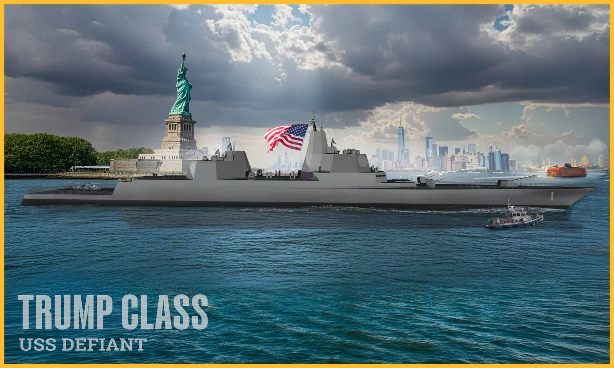 Details of Trump’s Nuclear Battleship Emerge in New Navy Shipbuilding Blueprint