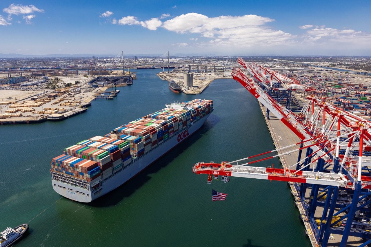 Long Beach Cargo Drops as Hormuz Crisis Keeps Pressure on Supply Chains