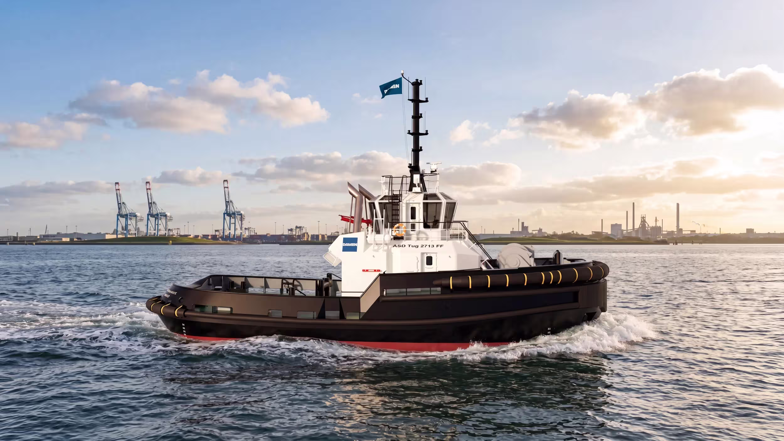  Damen ASD Tug 2713 Fuel Flexible receives class and flag state approval photo