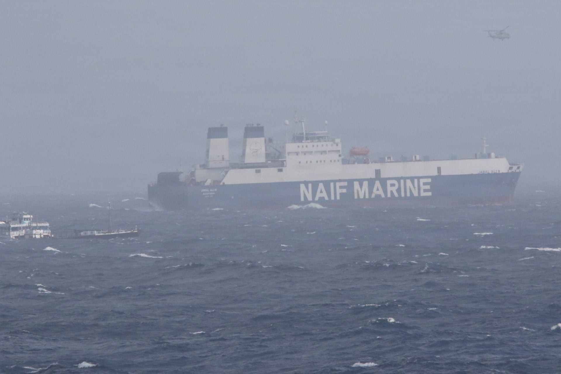 Merchant Ship, U.S. Navy Rescue 14 Indian Mariners Near Hormuz Shipping Route photo