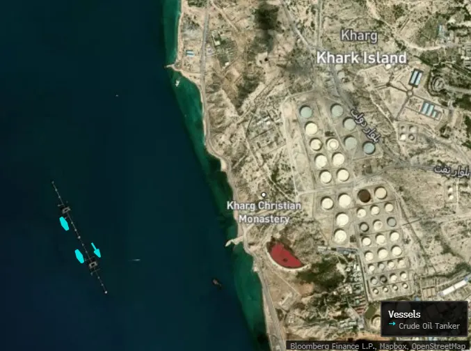 Iran Resumes Kharg Island Oil Loadings After US Blockade Lifted