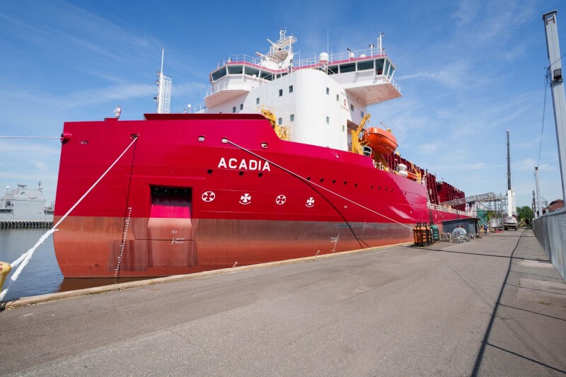 Great Lakes Takes Delivery of First U.S.-Flagged Jones Act Rock Installation Vessel