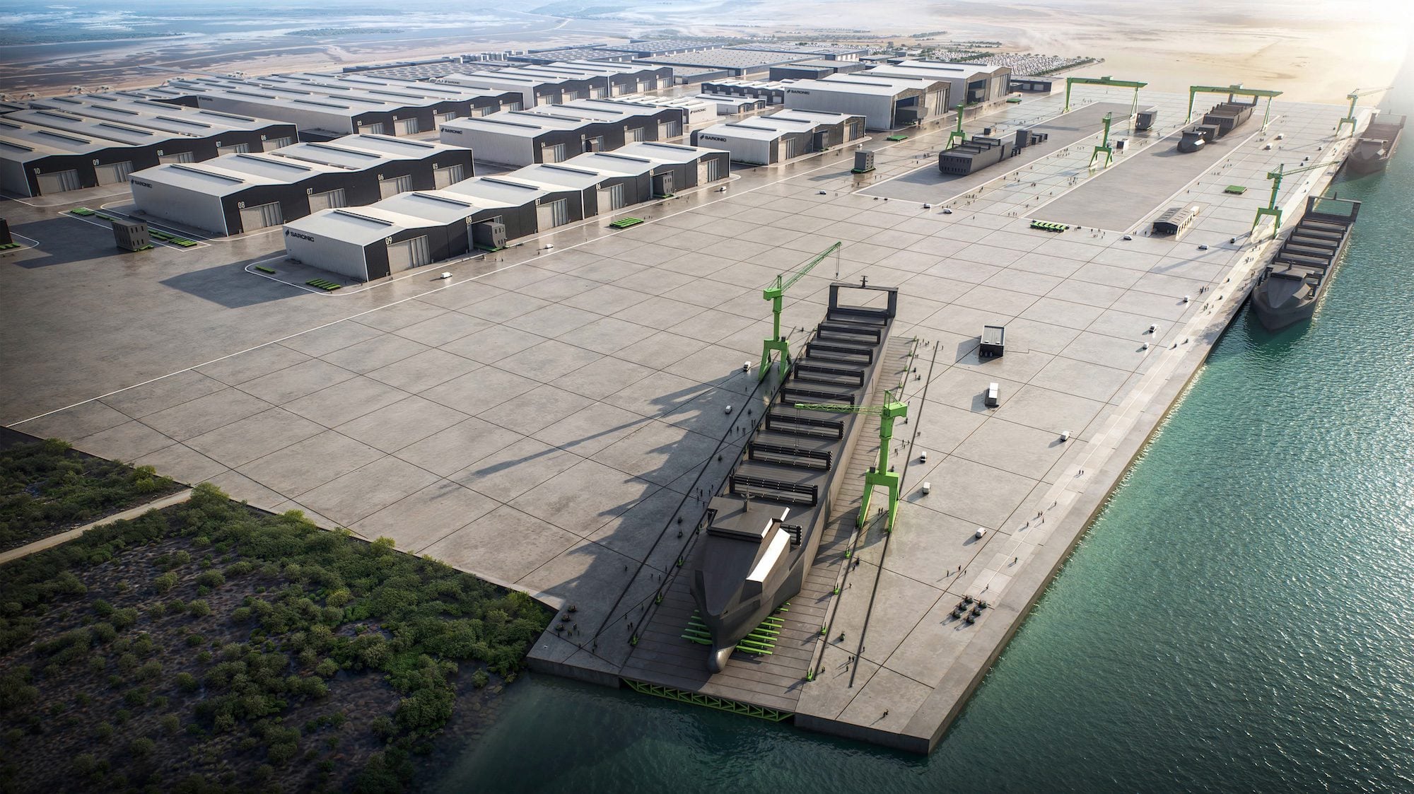 Saronic Picks Brownsville for $3 Billion ‘Port Alpha’ Autonomous Shipyard