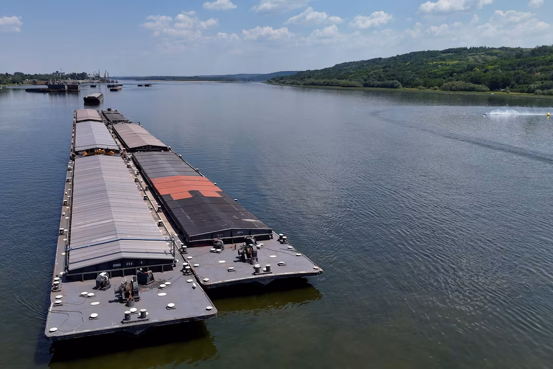 Danube Water Levels Reach Lowest in 30 Years, Hampering Farming and Shipping