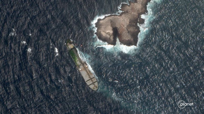 Oil Spill from Shadow Fleet Tanker Spreading Off Oman, Satellite Images Show