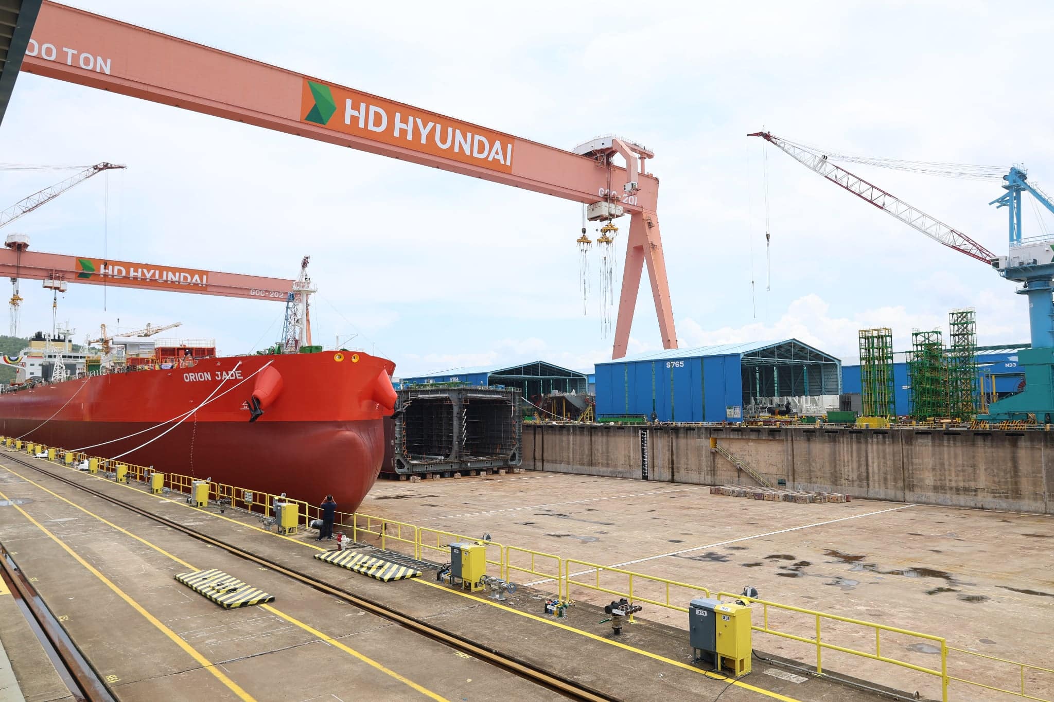 HD Hyundai Launches First Vessel Built at Revived Subic Bay Shipyard