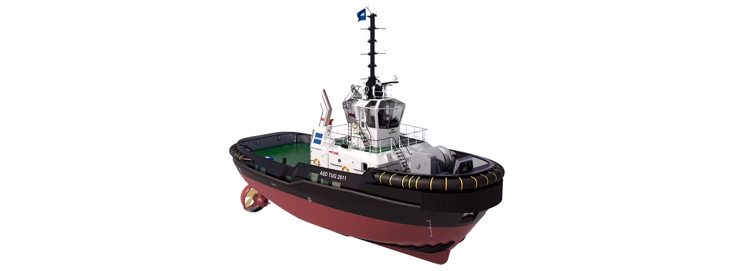 Damen signs contract with Aegean Tugs Shipping Company for ASD Tug 2811 delivery