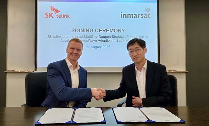 Inmarsat Maritime and SK telink deepen strategic partnership to accelerate NexusWave adoption in South Korea photo