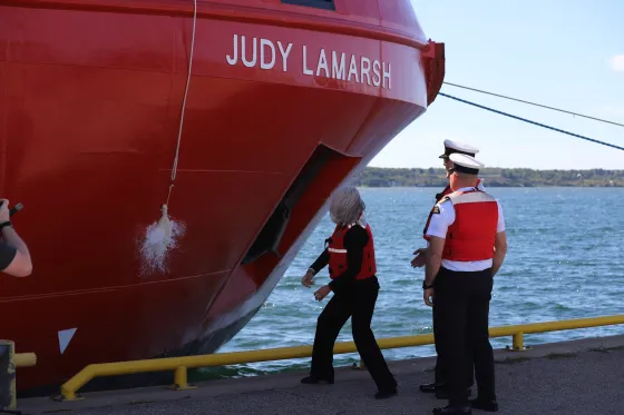 Canadian Coast Guard Adds First Large Great Lakes Vessel in More Than 30 Years photo