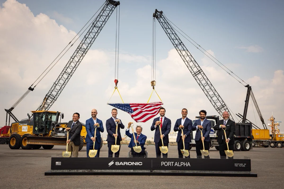 Saronic Starts Construction on $3 Billion Texas Shipyard photo