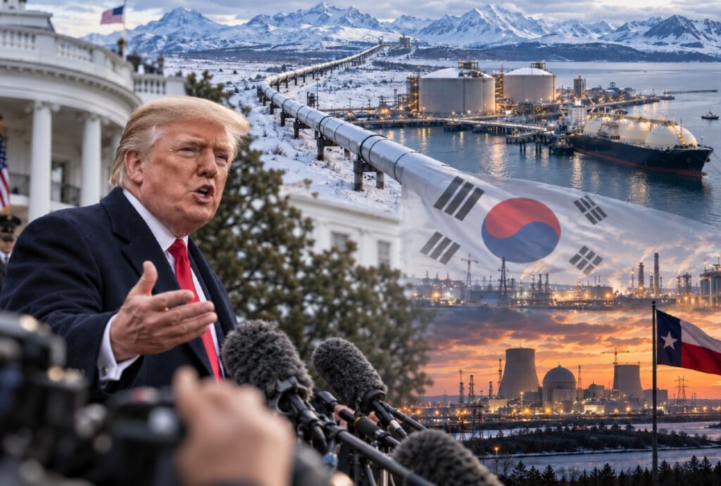 Trump Says He Did Not ‘Jump The Gun’ On South Korea Alaska LNG Investment Announcement photo