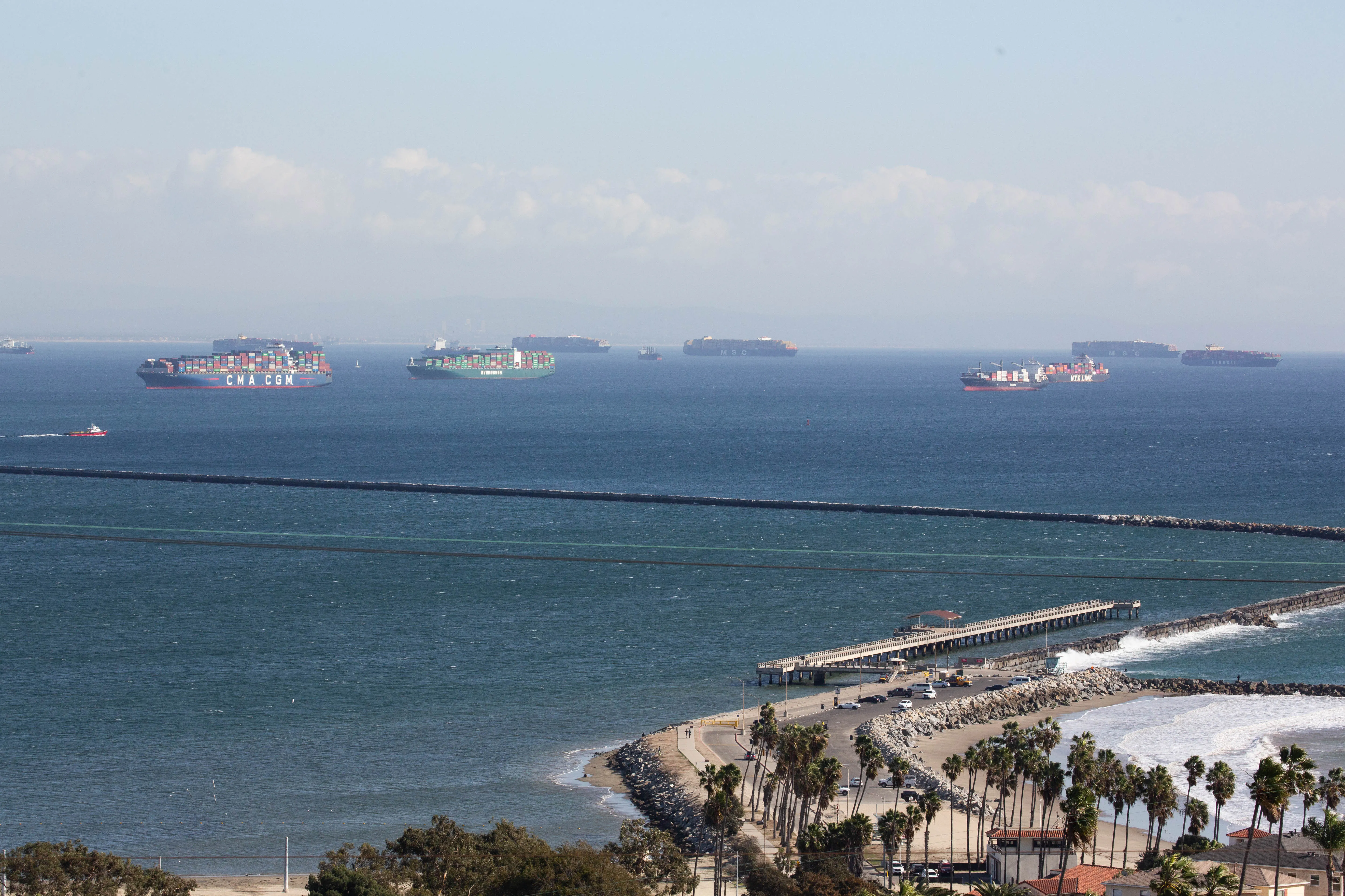 Container Surge Continues at Port of Los Angeles
